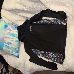 PINK ultimate 1/4 zip pullover sweatshirt